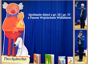 Spotkanie z p. Wojciechem Widłakiem - autorem książek dla dzieci